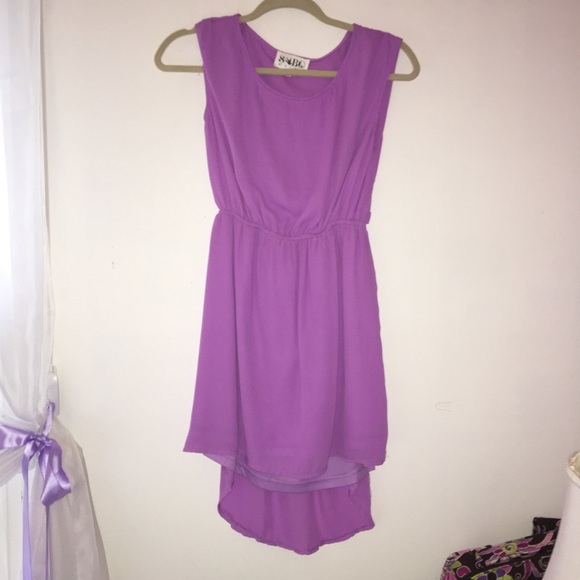 Sabo Skirt Dress with cool back and high low - Picture 4 of 7